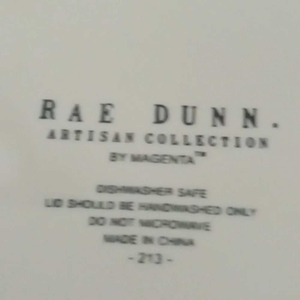 Rae Dunn AMERICAN MADE Storage Canister New โค๏ธ๐ค๐โค๏ธ๐ค๐ - Picture 4 of 4